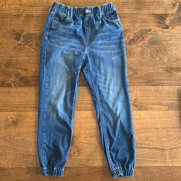 Gap Kids Pull On Denim Jogger - Picture 2 of 5